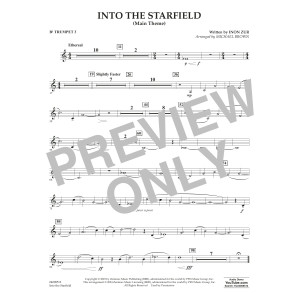 Into The Starfield (arr. Michael Brown) - Bb Trumpet 3