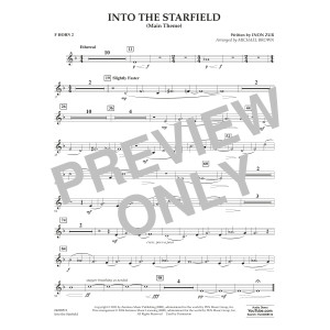 Into The Starfield (arr. Michael Brown) - F Horn 2