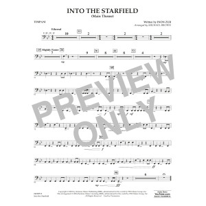 Into The Starfield (arr. Michael Brown) - Timpani
