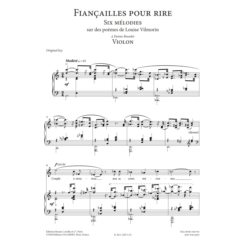 Violon (High Voice)