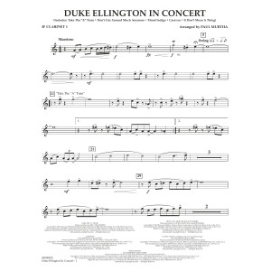 Duke Ellington in Concert - Bb Clarinet 1