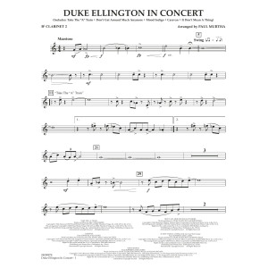 Duke Ellington in Concert - Bb Clarinet 2