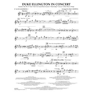 Duke Ellington in Concert - Eb Alto Saxophone 1