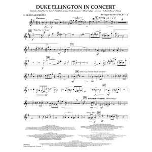 Duke Ellington in Concert - Eb Alto Saxophone 2