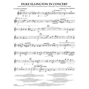 Duke Ellington in Concert - Bb Tenor Saxophone