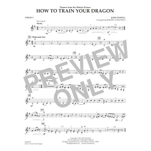 How To Train Your Dragon (arr. Robert Longfield) - Violin 2