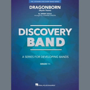 Dragonborn (Skyrim Theme) (arr. Johnnie Vinson) - Bb Clarinet 2