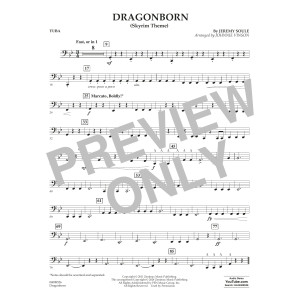 Dragonborn (Skyrim Theme) (arr. Johnnie Vinson) - Tuba