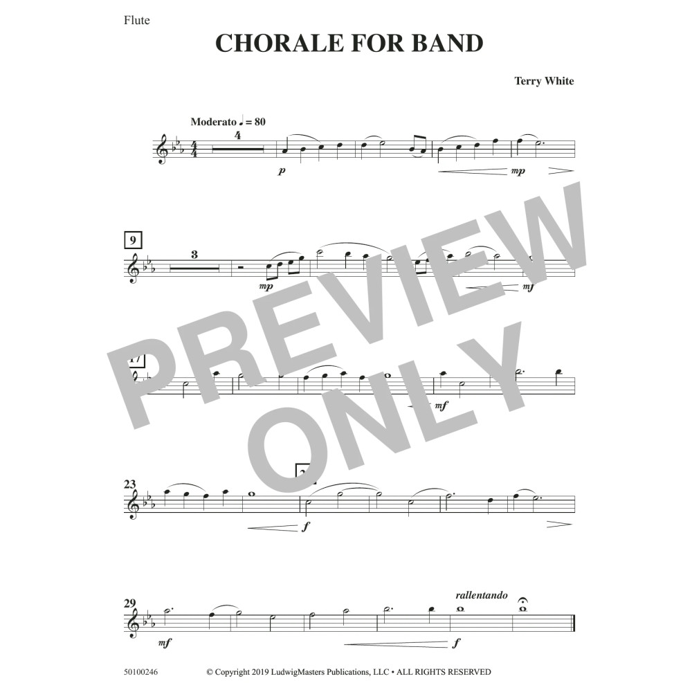 Chorale for Band - Flute