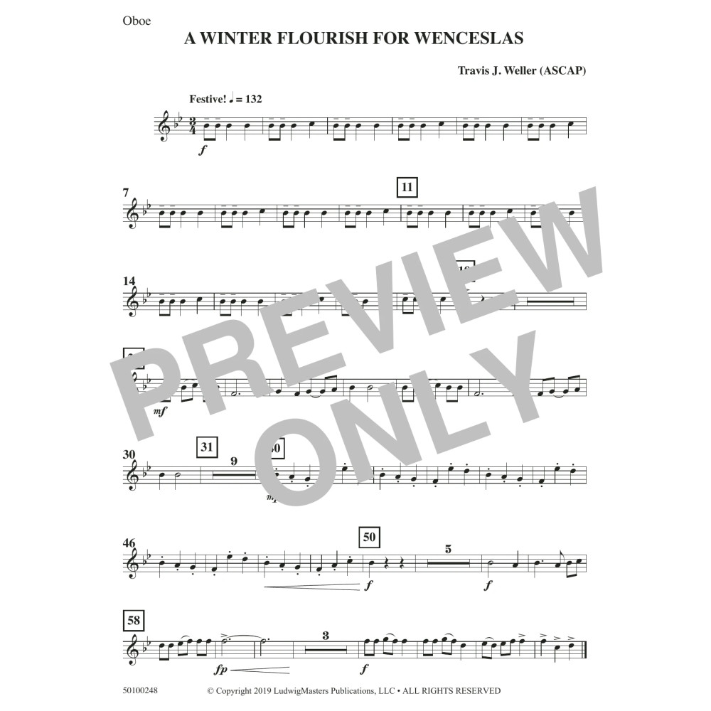 A Winter Flourish for Wenceslas - Oboe