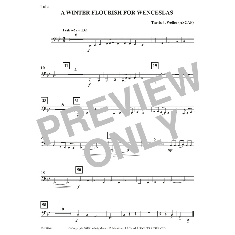 A Winter Flourish for Wenceslas - Tuba