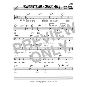 Sweet Sue-Just You (Low Voice)