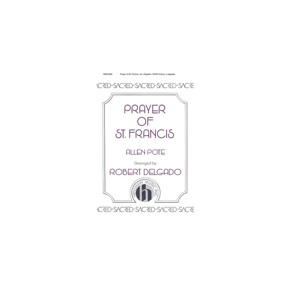 Prayer Of St. Francis (arr. Robert Delgado)
