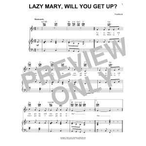 Lazy Mary, Will You Get Up?