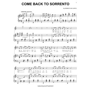Come Back To Sorrento