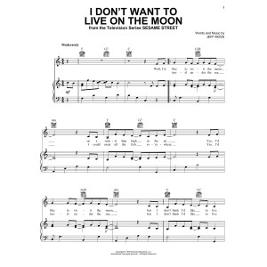I Don't Want To Live On The Moon (from Sesame Street)