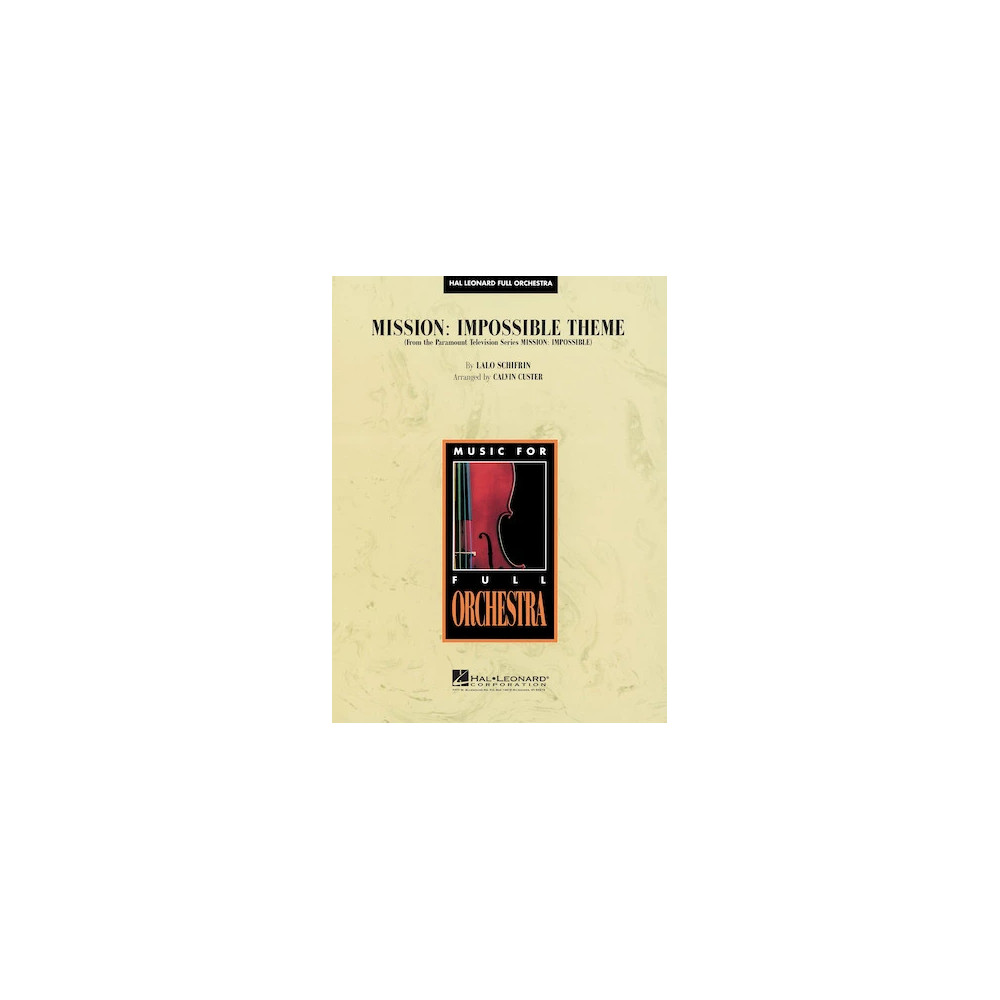 Mission: Impossible Theme (arr. Calvin Custer) - Full Score
