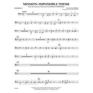 Mission: Impossible Theme (arr. Calvin Custer) - Trombone 3