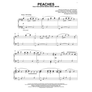 Peaches (from The Super Mario Bros. Movie) (arr. Kevin Olson)