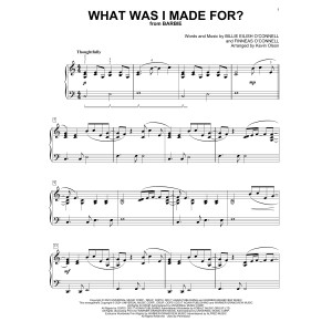 What Was I Made For? (from Barbie) (arr. Kevin Olson)