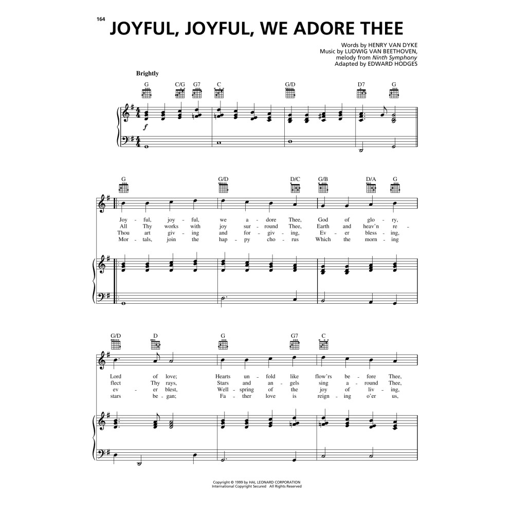 Joyful, Joyful, We Adore Thee