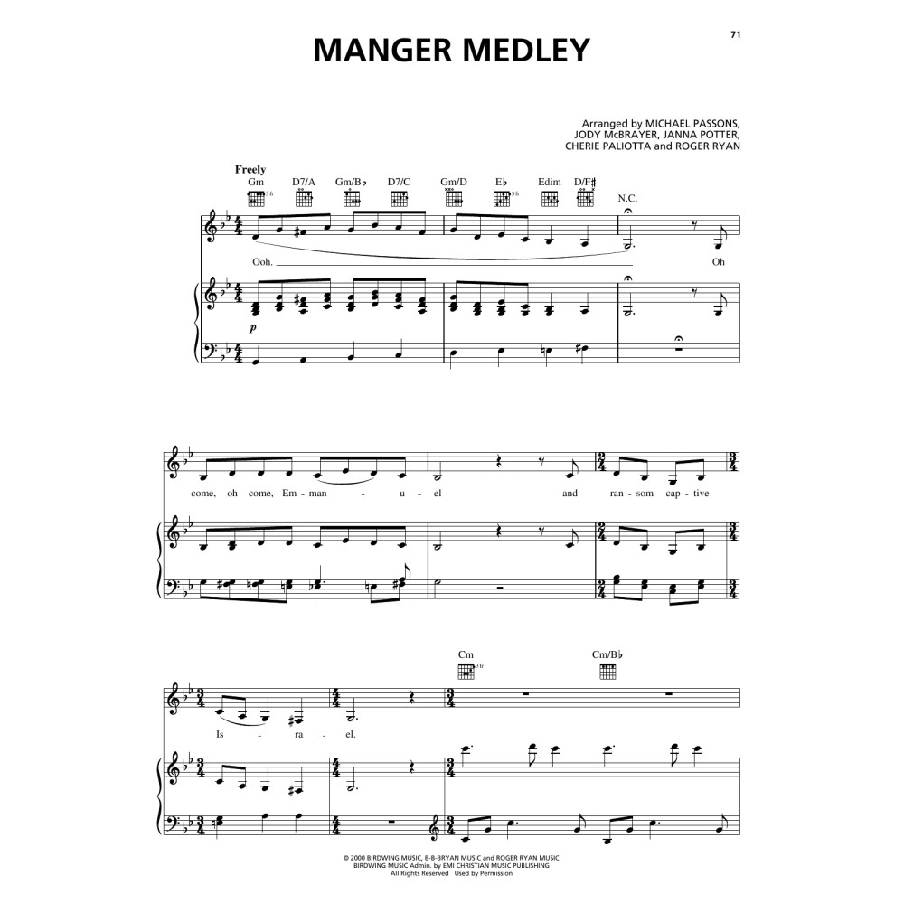 Manger Medley