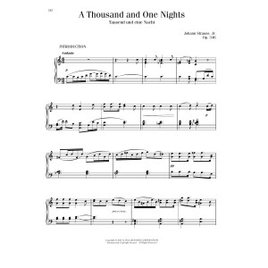A Thousand And One Nights, Op. 346