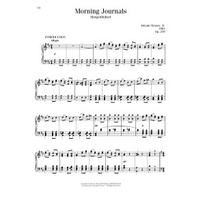 Morning Journals, Op. 279