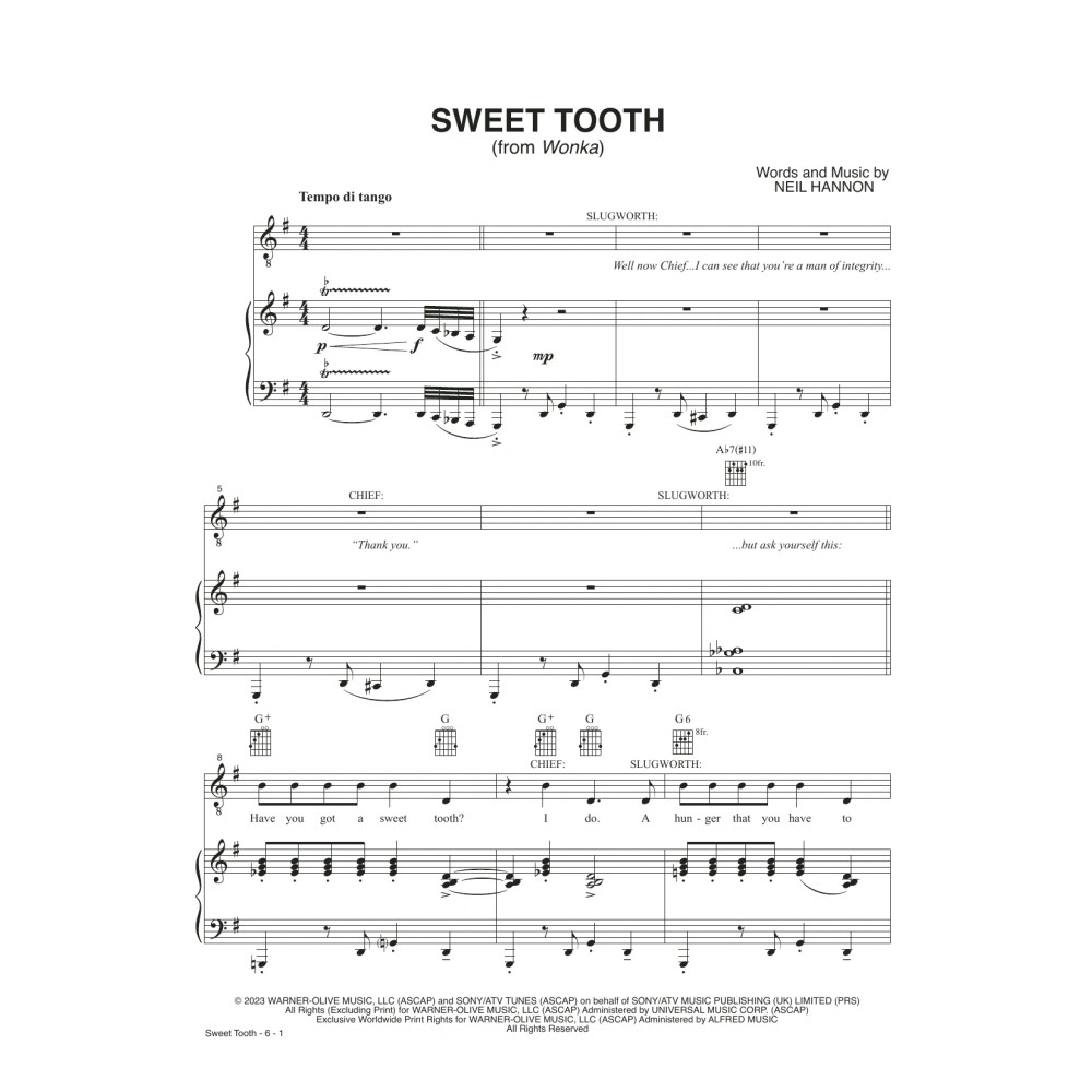 Sweet Tooth (from Wonka)