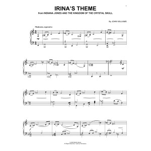 Irina's Theme (from Indiana Jones - Kingdom of the Crystal Skull)