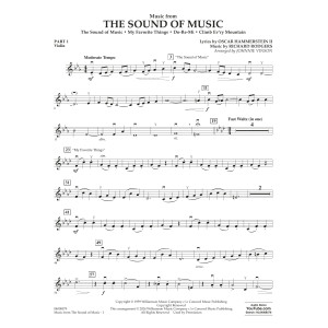 Music from The Sound Of Music (arr. Vinson) - Pt.1 - Violin
