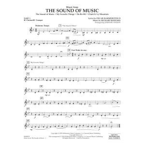 Music from The Sound Of Music (arr. Vinson) - Pt.2 - Bb Clarinet/Bb Trumpet