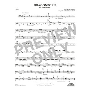 Dragonborn (Skyrim Theme) (arr. Longfield) - Cello