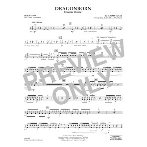 Dragonborn (Skyrim Theme) (arr. Longfield) - Percussion