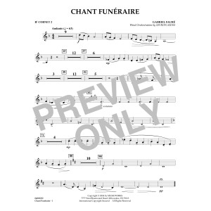 Chant Funeraire (arr. Myron Moss) - Bb Cornet 2