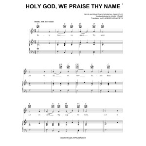 Holy God, We Praise Thy Name