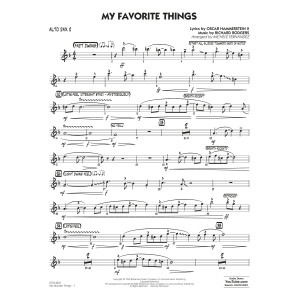 My Favorite Things (arr. Michele Fernández) - Alto Sax 2