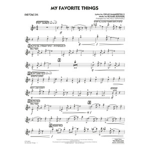My Favorite Things (arr. Michele Fernández) - Baritone Sax