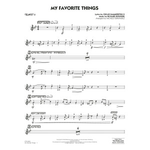My Favorite Things (arr. Michele Fernández) - Trumpet 4