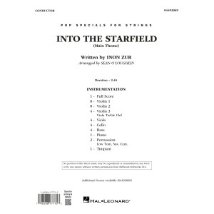 Into The Starfield (arr. Sean O'Loughlin) - Conductor Score (Full Score)