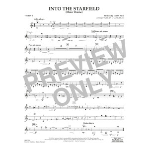 Into The Starfield (arr. Sean O'Loughlin) - Violin 1