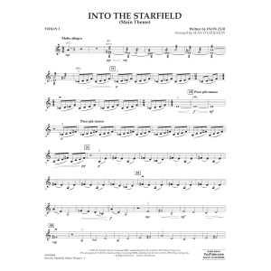 Into The Starfield (arr. Sean O'Loughlin) - Violin 2