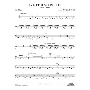 Into The Starfield (arr. Sean O'Loughlin) - Violin 3 (Viola Treble Clef)