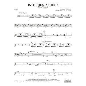 Into The Starfield (arr. Sean O'Loughlin) - Viola