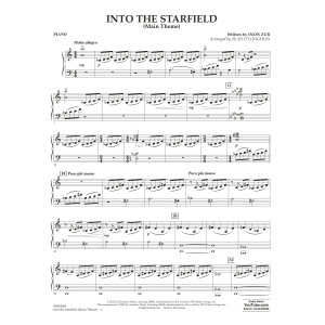 Into The Starfield (arr. Sean O'Loughlin) - Piano