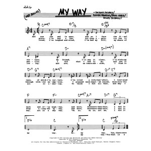 My Way (Low Voice)