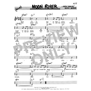 Moon River (Low Voice)