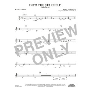 Into The Starfield (Main Title) (arr. Robert Longfield) - Bb Bass Clarinet