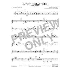 Into The Starfield (Main Title) (arr. Robert Longfield) - Bb Tenor Saxophone