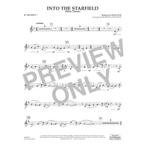 Into The Starfield (Main Title) (arr. Robert Longfield) - Bb Trumpet 1